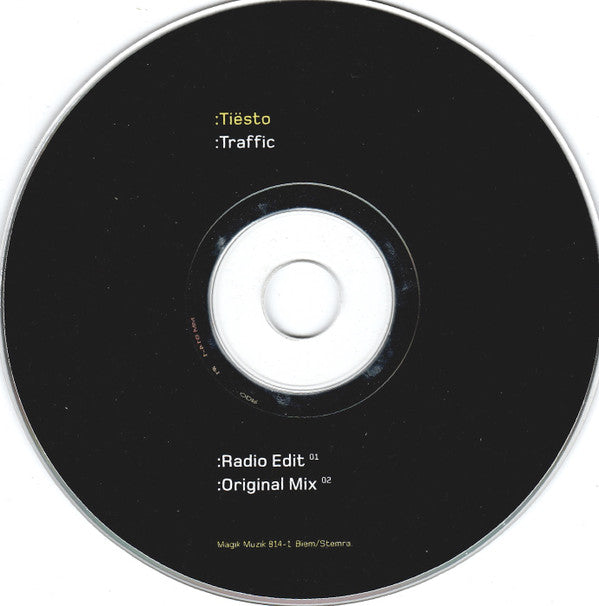 DJ Tiësto : Traffic (CD, Single)