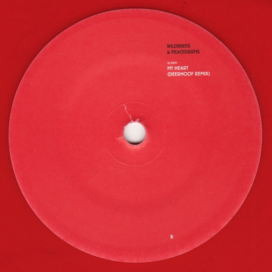 Wildbirds & Peacedrums : My Heart (7", Single, Ltd, Num, Red)