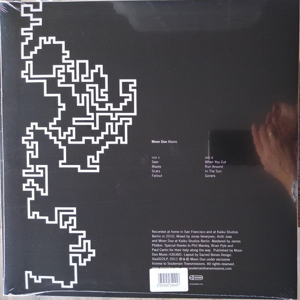 Moon Duo : Mazes (LP, Album, Ltd, Cle)