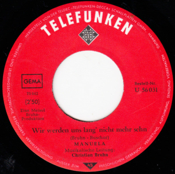 Manuela (5) : Guantanamera (7", Single)