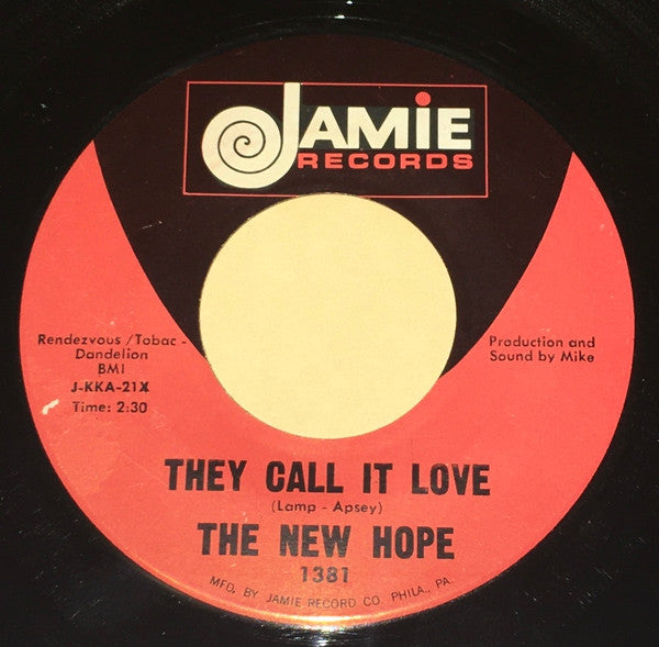 The New Hope : Won't Find Better (Than Me) / They Call It Love (7")