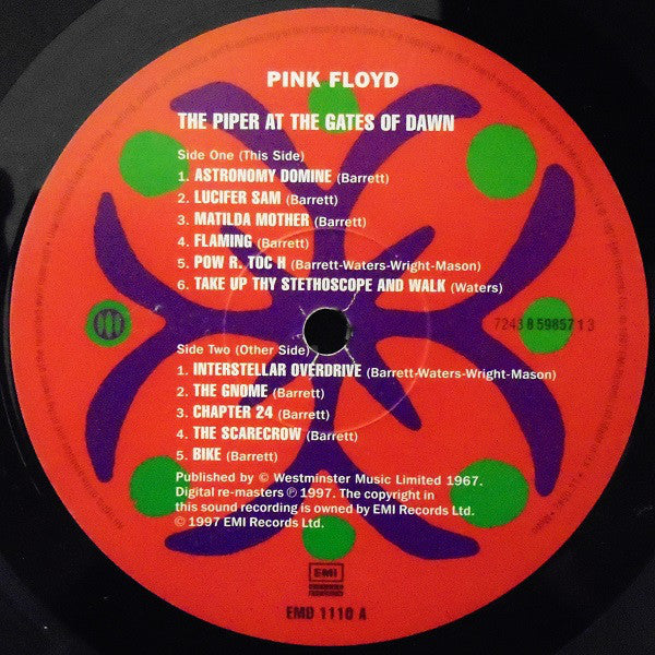 Pink Floyd : The Piper At The Gates Of Dawn (LP, Album, Mono, RE, RM, Gat)