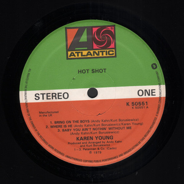 Karen Young : Hot Shot (LP)
