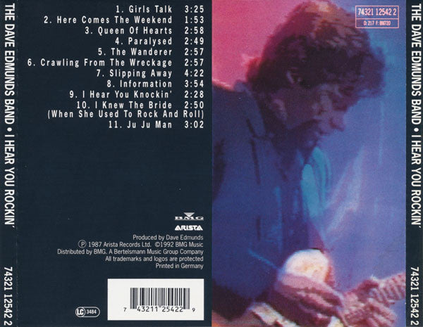 The Dave Edmunds Band : I Hear You Rockin' (CD, Album)