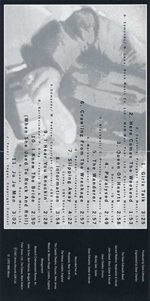 The Dave Edmunds Band : I Hear You Rockin' (CD, Album)