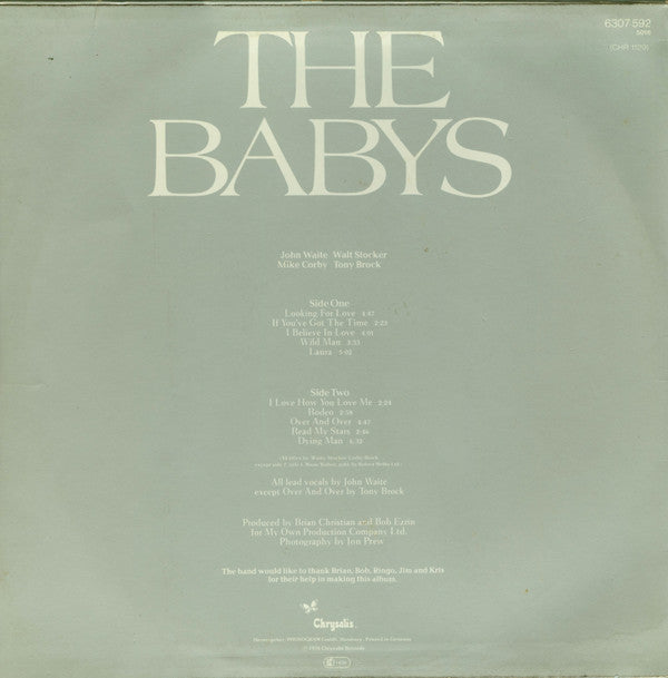 The Babys : The Babys (LP, Album)