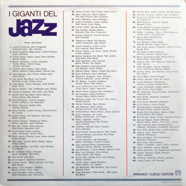 Lee Konitz Big Band / Joe Farrell / Michael Longo / Eddie Locke : I Giganti Del Jazz Vol. 7 (LP)