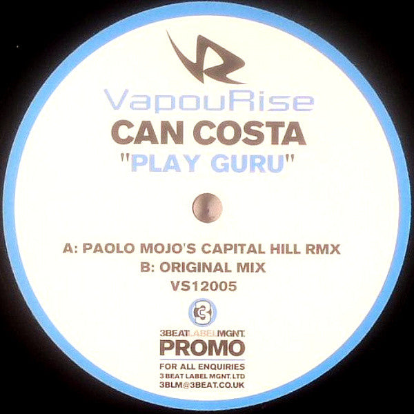 Can Costa : Play Guru (12", Promo)