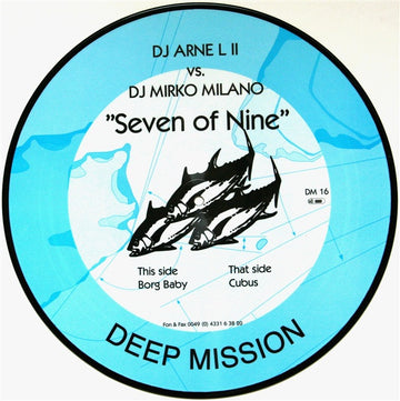 DJ Arne L II vs. DJ Mirko Milano* : Seven Of Nine (12", Pic)