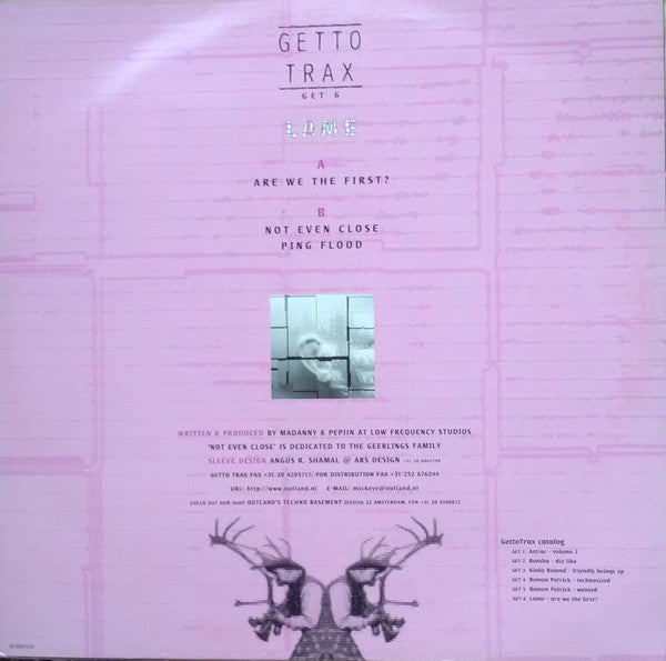 Lame : Are We The First? (12")