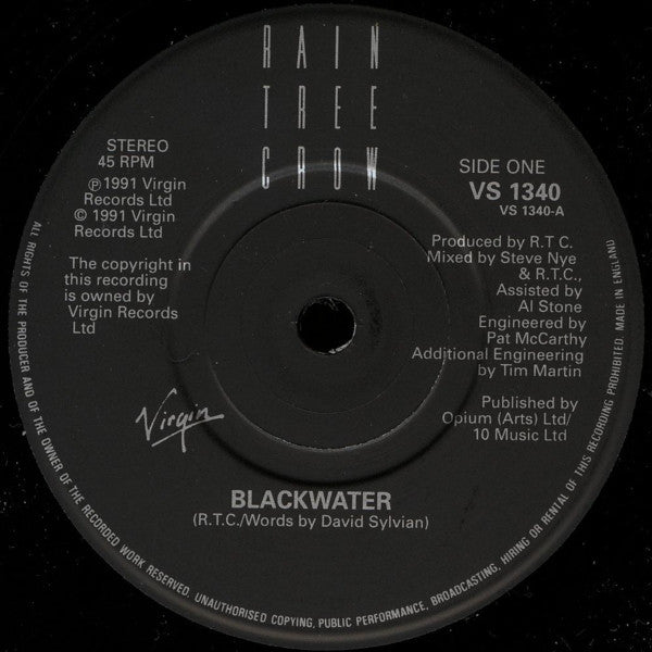 Rain Tree Crow : Blackwater (7", Single)