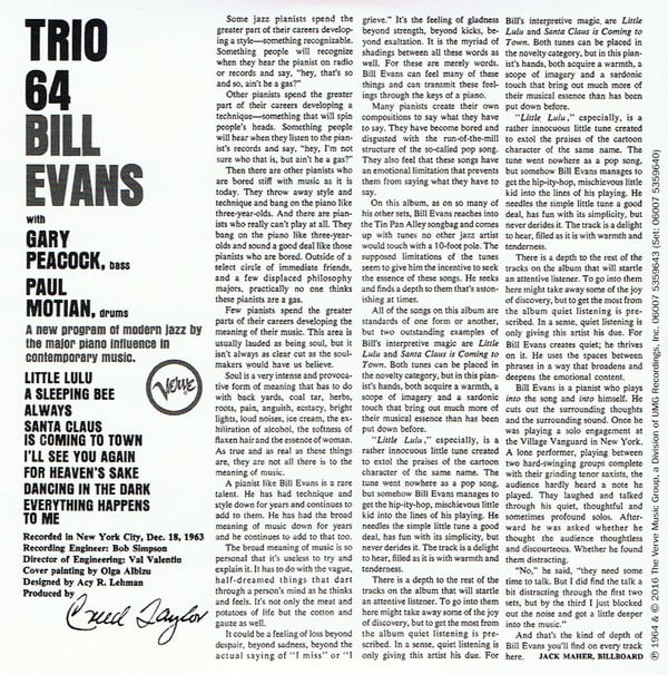 Bill Evans : 5 Original Albums (5xCD, Album, RE + Box, Comp)