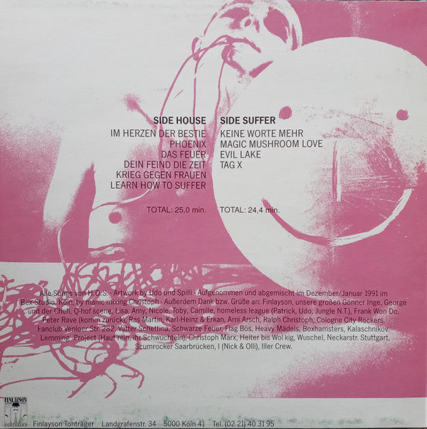 House Of Suffering (2) : House Of Suffering (LP, Album)