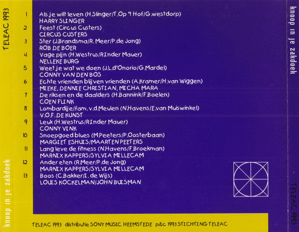 Various : Knoop In Je Zakdoek (CD)