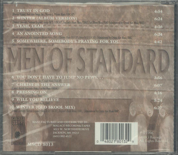 Men Of Standard : Men Of Standard (CD, Album)