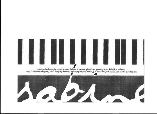 Sabine : Sabine (CD, Album)