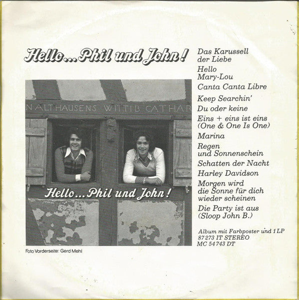 Phil & John : ... Denn Seit Mehr Als 1000 Jahren (Herz-Schmerz-Polka) (7", Single)