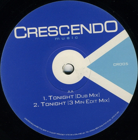 Crescendo : Tonight (12")