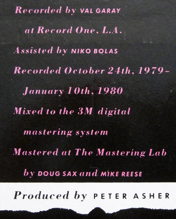 Linda Ronstadt : Mad Love (LP, Album)