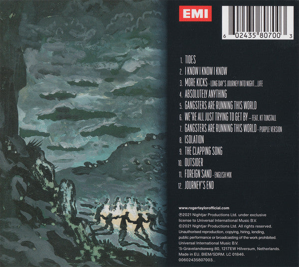 Roger Taylor : Outsider (CD, Album)