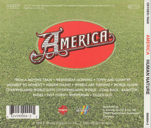 America (2) : Human Nature (HDCD, Album, Dig)