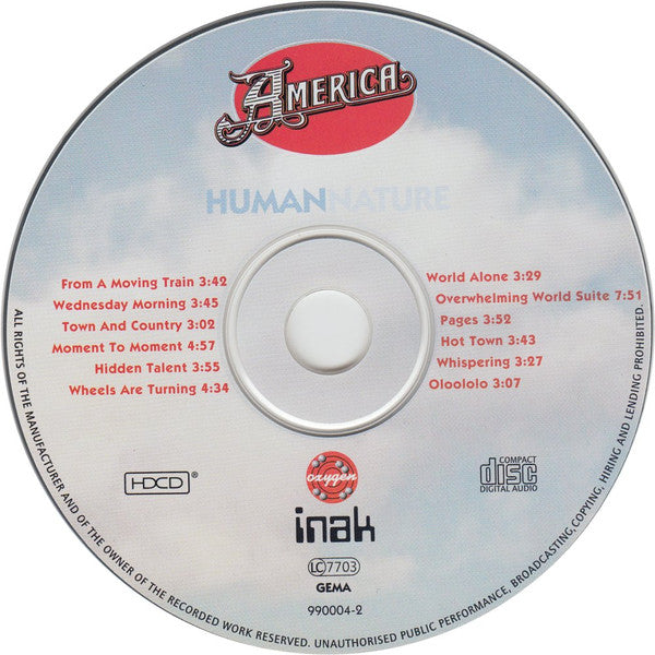 America (2) : Human Nature (HDCD, Album, Dig)