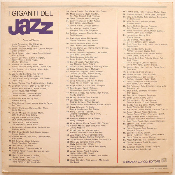 Carmen McRae / Joe Pass / Larry Bunker / Ray Brown : I Giganti Del Jazz Vol. 21 (LP, Album, RP)