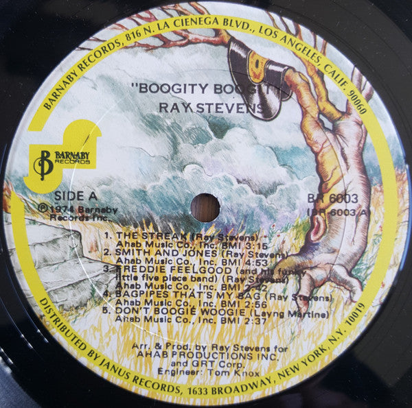Ray Stevens : Boogity Boogity (LP, Album, Son)