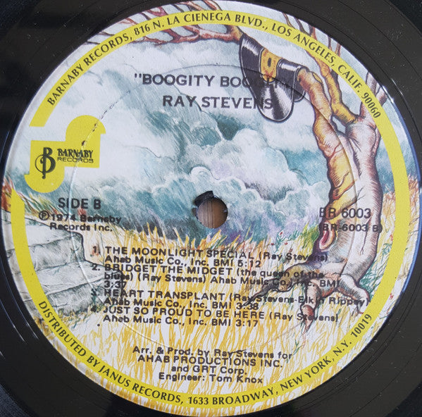 Ray Stevens : Boogity Boogity (LP, Album, Son)