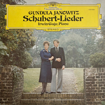 Franz Schubert, Gundula Janowitz, Irwin Gage : Lieder (LP)