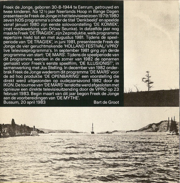 Freek de Jonge : De Mythe (7", Single, The)