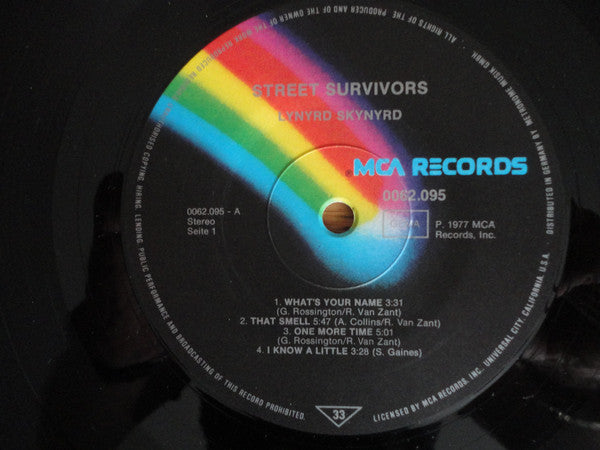 Lynyrd Skynyrd : Street Survivors (LP, Album)