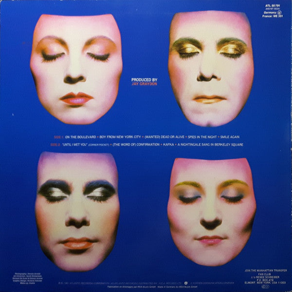 The Manhattan Transfer : Mecca For Moderns (LP, Album)