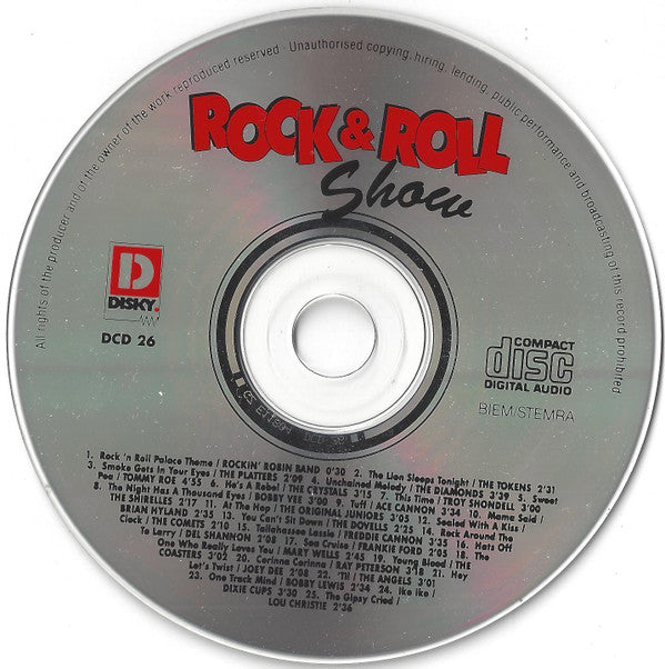 Various : The Greatest Rock & Roll Show On Earth 2 (CD, Comp)