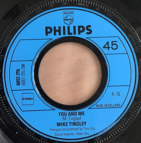 Mike Tingley : Twentyseven Floors (7", Single)