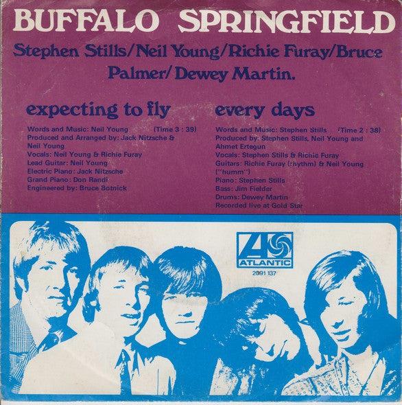 Buffalo Springfield : Expecting To Fly / Every Days (7", Single)