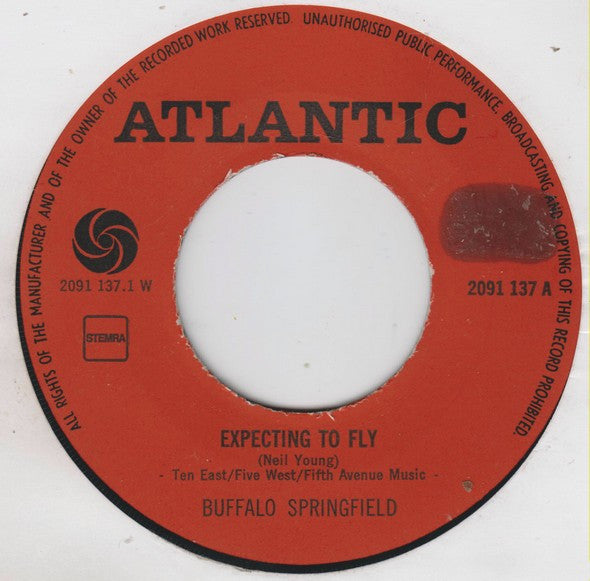 Buffalo Springfield : Expecting To Fly / Every Days (7", Single)