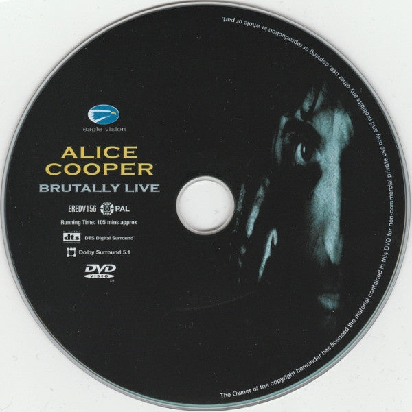 Alice Cooper (2) : Brutally Live (DVD-V, PAL)