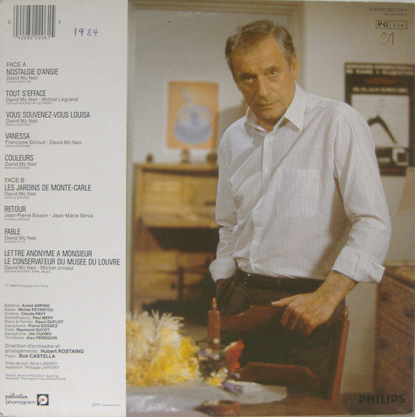 Yves Montand : Chante D. Mc Neil - F. Giroud - M. Legrand - M. Jonasz - J.-P. Bisson - J.-M. Sénia (LP, Album)