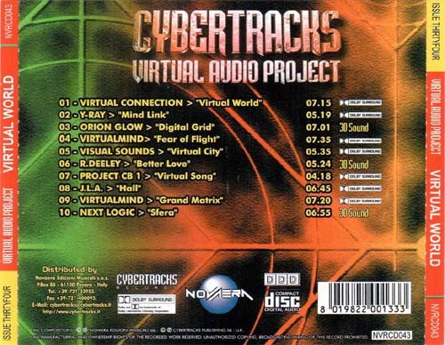 Virtual Audio Project : Virtual World - Issue 34 (CD, Comp, 3D )