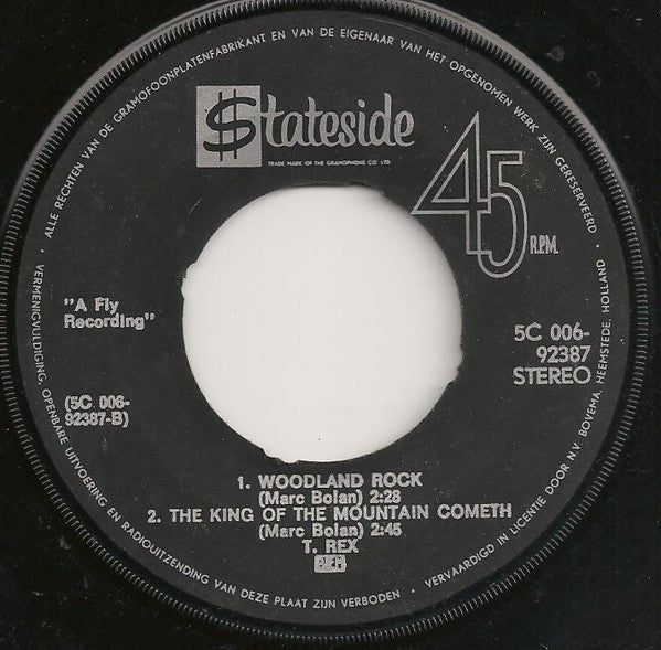 T. Rex : Hot Love (7", Single)