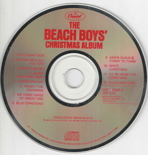 The Beach Boys : The Beach Boys' Christmas Album (CD, Album, RE)