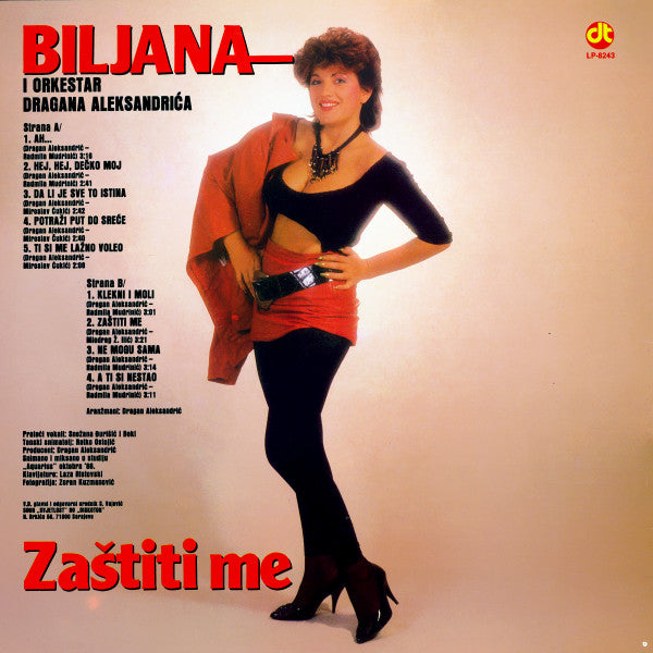 Biljana Jevtić : Ah (LP, Album)