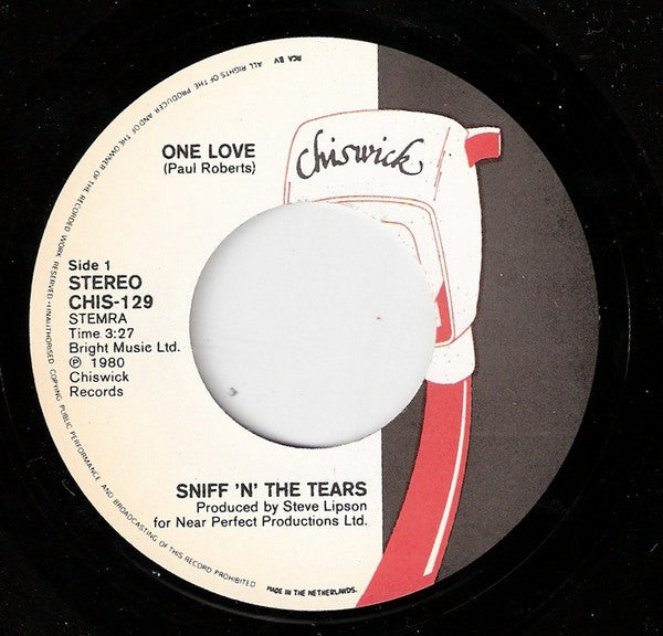 Sniff 'n' the Tears : One Love (7", Single)