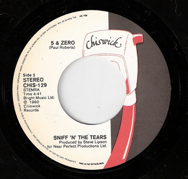 Sniff 'n' the Tears : One Love (7", Single)