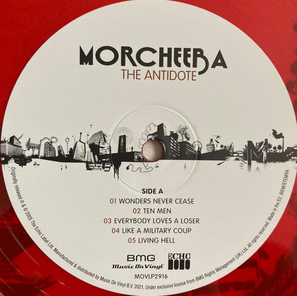 Morcheeba : The Antidote (LP, Album, Ltd, Num, RE, Red)