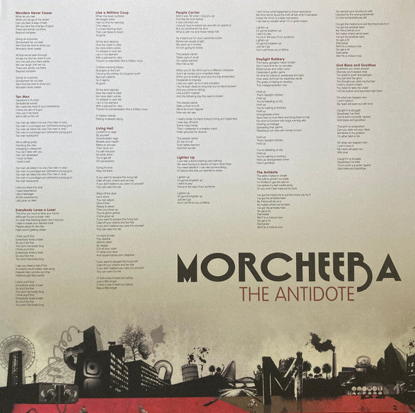 Morcheeba : The Antidote (LP, Album, Ltd, Num, RE, Red)