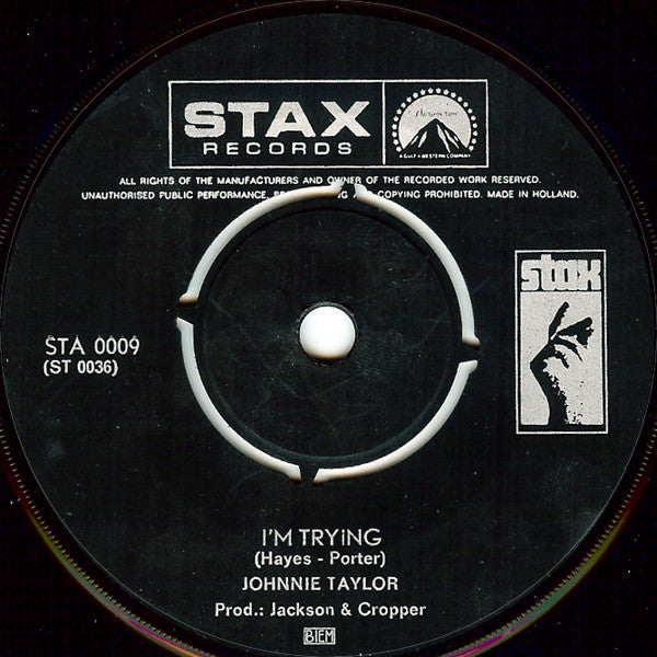 Johnnie Taylor : Who's Making Love (7", Single)