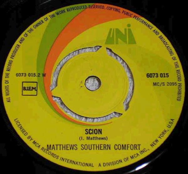 Matthews' Southern Comfort : Woodstock (7", Pus)