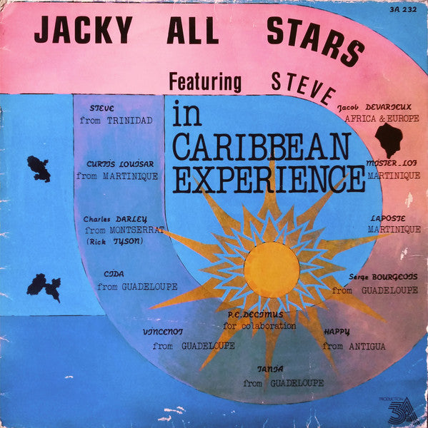 Jacky All Stars Featuring Serge Steve : In Caribbean Experience (LP, Album)